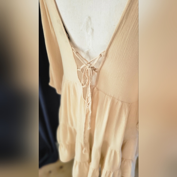 CATCH ME | Swing Tiered Boho Gypsy Dress - Picture 11 of 12